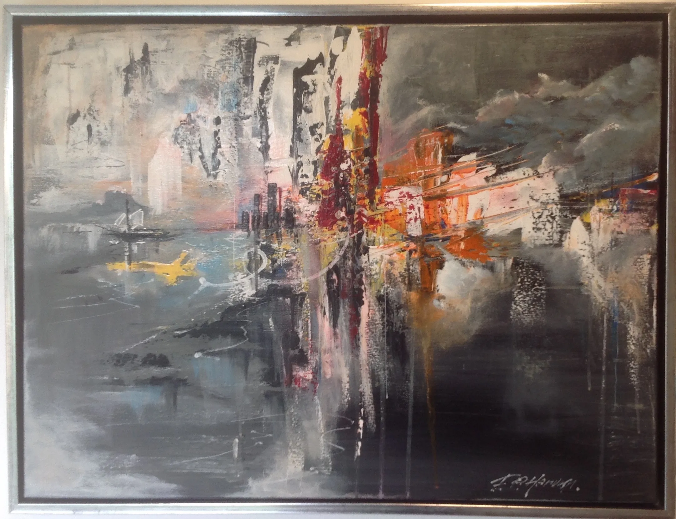 Maleri nr 107 60 cm X 80 cm